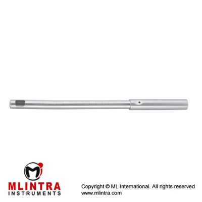 Suction Curette Stainless Steel, 29 cm - 11 1/2" Diameter 8.0 mm Ø Suction Curette Stainless Steel, 29 cm - 11 1/2" Diameter 8.0 mm Ø